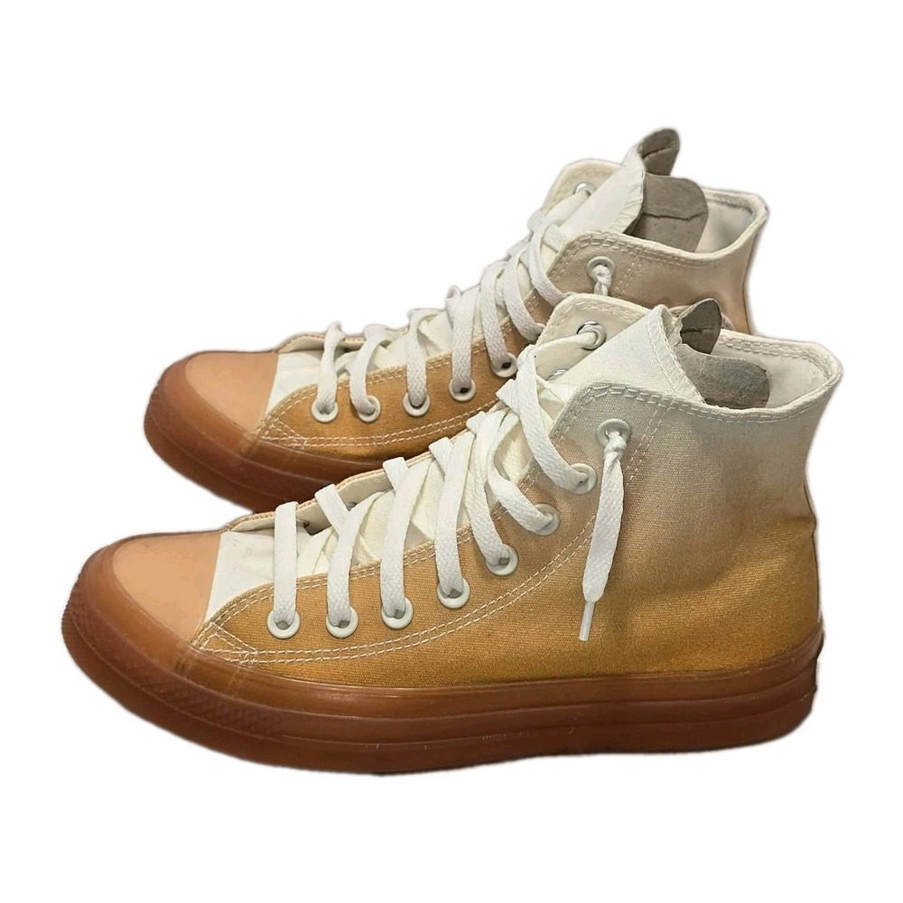 Converse Chuck Taylor All Star CX High EUC Men 7.5 Women's 9.5 Egret Monarch π₯ - Picture 2 of 8